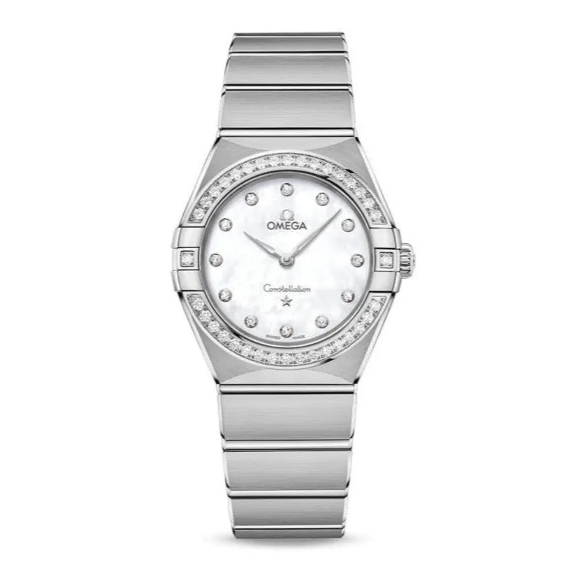 OMEGA Constellation Manhattan Quartz 28mm with Diamonds