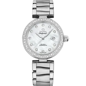 Omega De Ville Ladymatic 34 mm, steel on steel