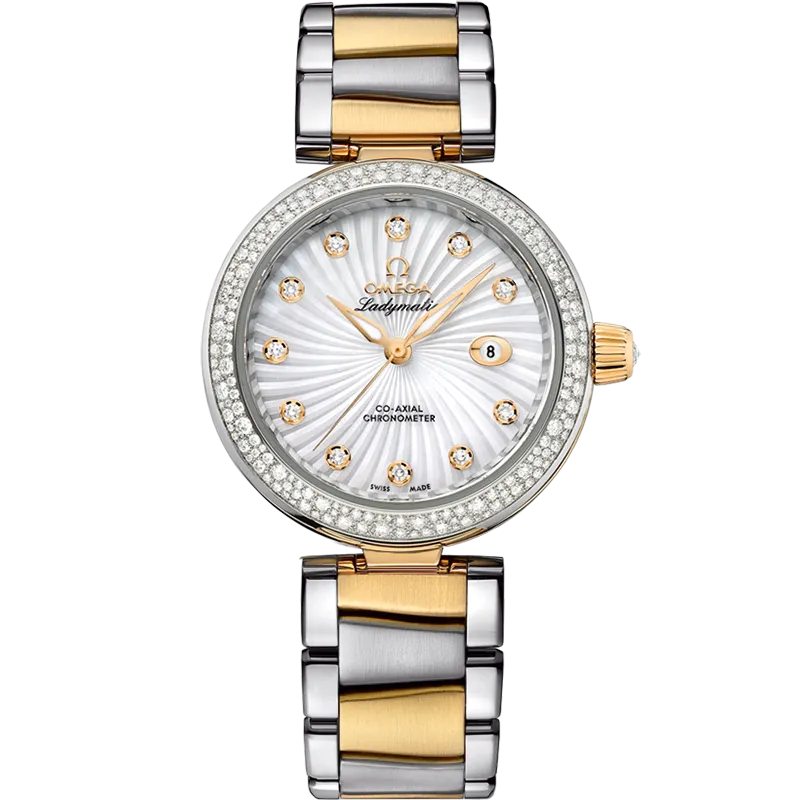Omega De Ville Ladymatic 34 mm, steel - yellow gold on steel - yellow gold