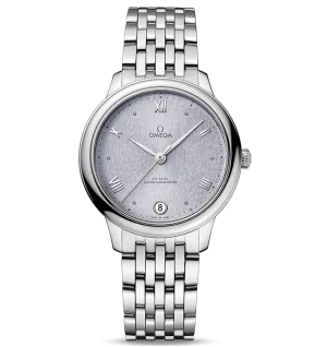 OMEGA De Ville Prestige Co-Axial Master Chronometer, 34mm with Lavender Dial