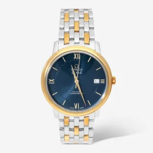 Omega De Ville Prestige Coaxial Stainless Steel & 18K Yellow Gold Automatic Unisex Watch 424.20.37.20.03.001