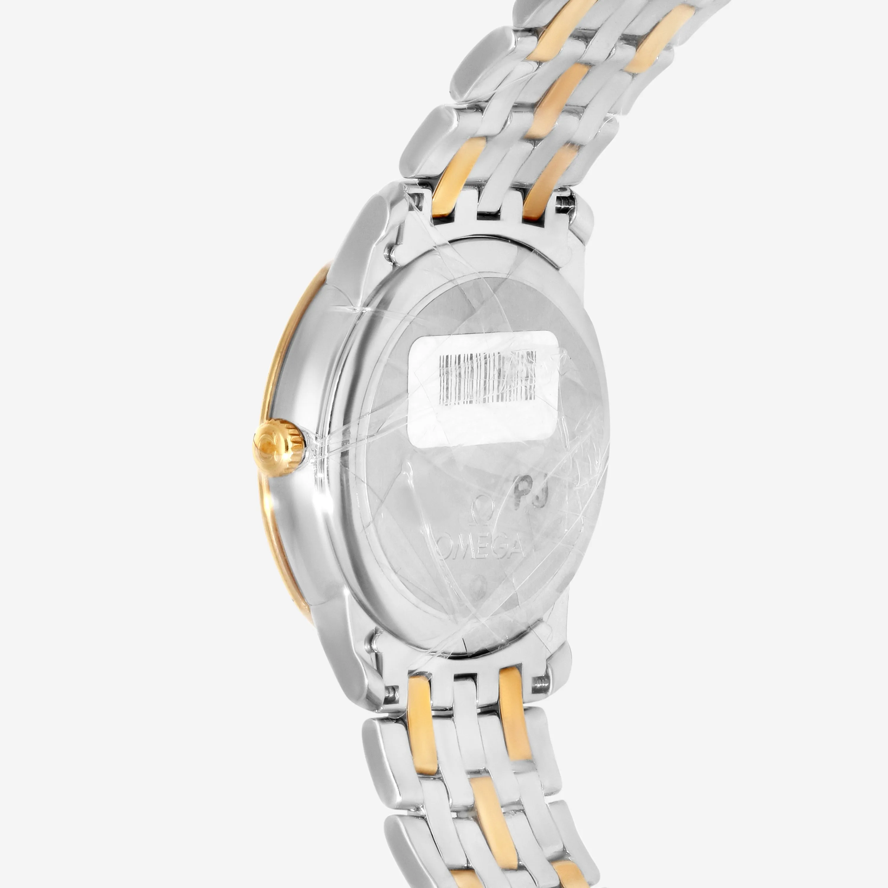 Omega De Ville Prestige Coaxial Stainless Steel & 18K Yellow Gold Automatic Unisex Watch 424.20.37.20.03.001
