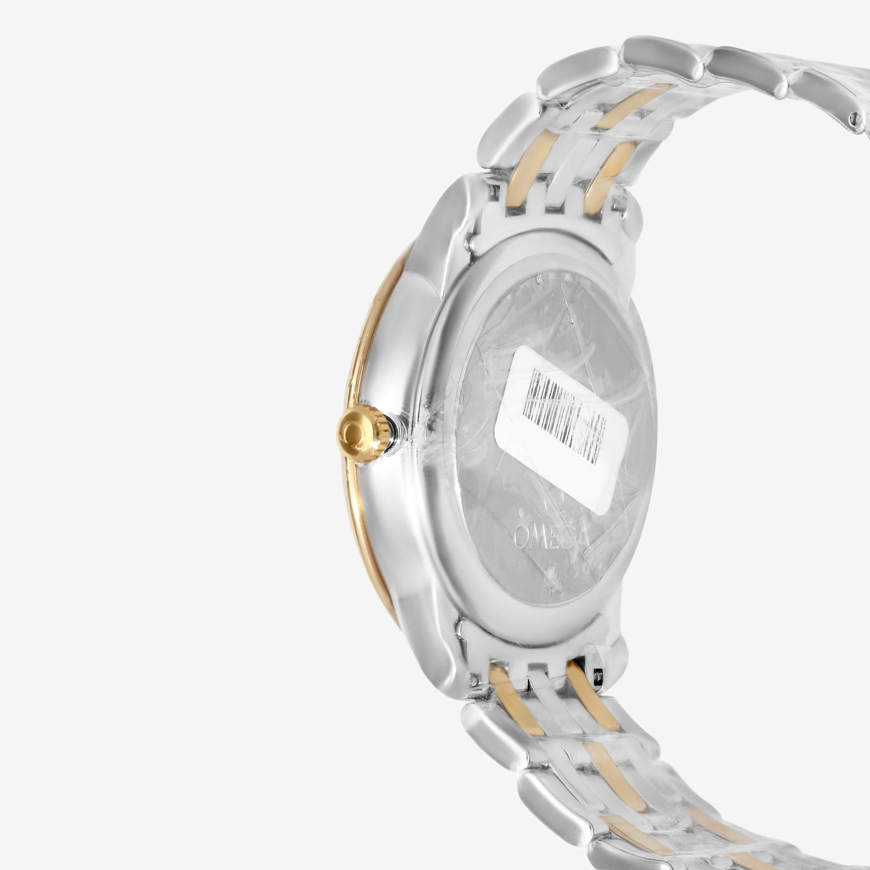 Omega De Ville Prestige Coaxial Stainless Steel & 18K Yellow Gold Diamond Automatic Unisex Watch 424.20.37.20.58.001