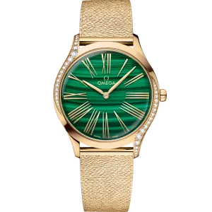 Omega De Ville Trésor 36 mm, Moonshine™ gold on Moonshine™ gold