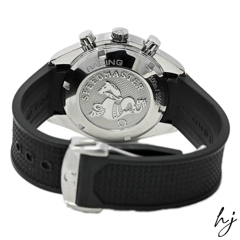 Omega Men's Speedmaster Racing Stainless Steel 40mm Black Chronograph Dial Watch Reference #: 326.32.40.50.01.002