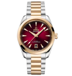 OMEGA Seamaster Aqua Terra 150m, 38mm with Red Dial