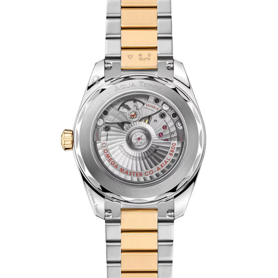 OMEGA Seamaster Aqua Terra 150m, 38mm with Red Dial