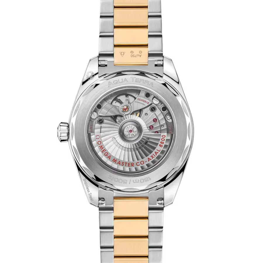 OMEGA Seamaster Aqua Terra Shades, 38mm with Silver Dial