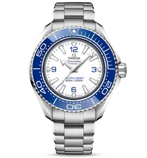 OMEGA Seamaster Planet Ocean 6000m, 45.5mm with White Dial
