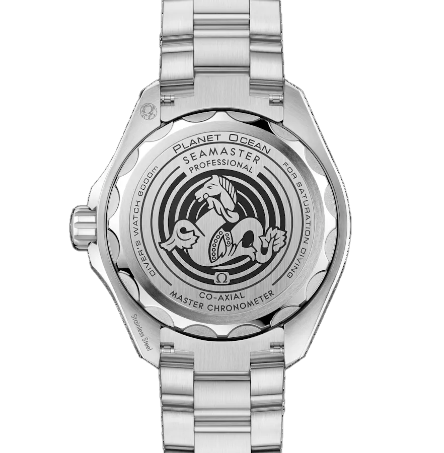 OMEGA Seamaster Planet Ocean 6000m, 45.5mm with White Dial
