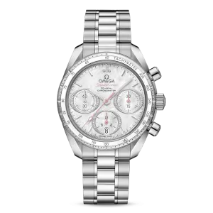 OMEGA Speedmaster 38 Co-Axial Chronometer Chronograph 38mm with White Dial