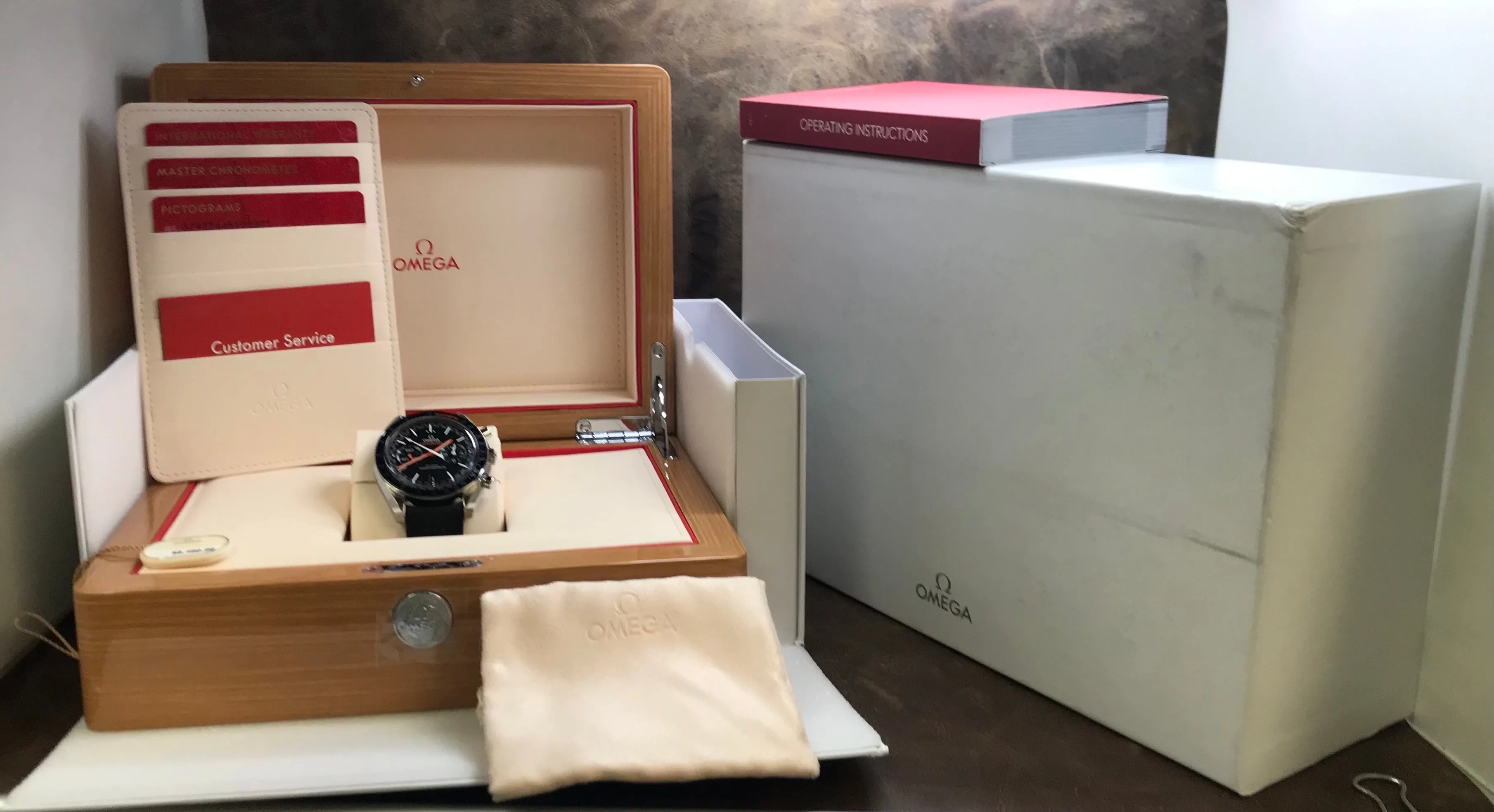 Omega Speedmaster Racing 329.32.44.51.01.001 Black Dial Automatic Men's Watch