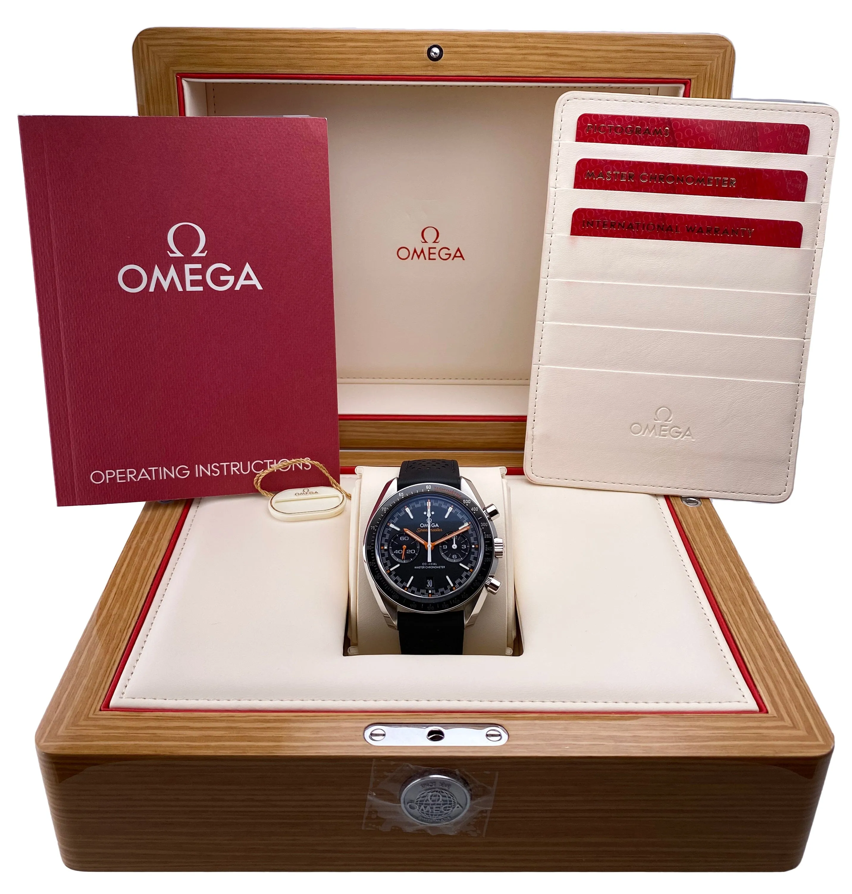 Omega Speedmaster Racing 329.32.44.51.01.001 Mens Watch Box Papers