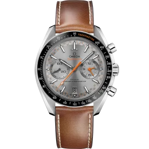 Omega Speedmaster Racing 44.25 mm, steel on leather strap