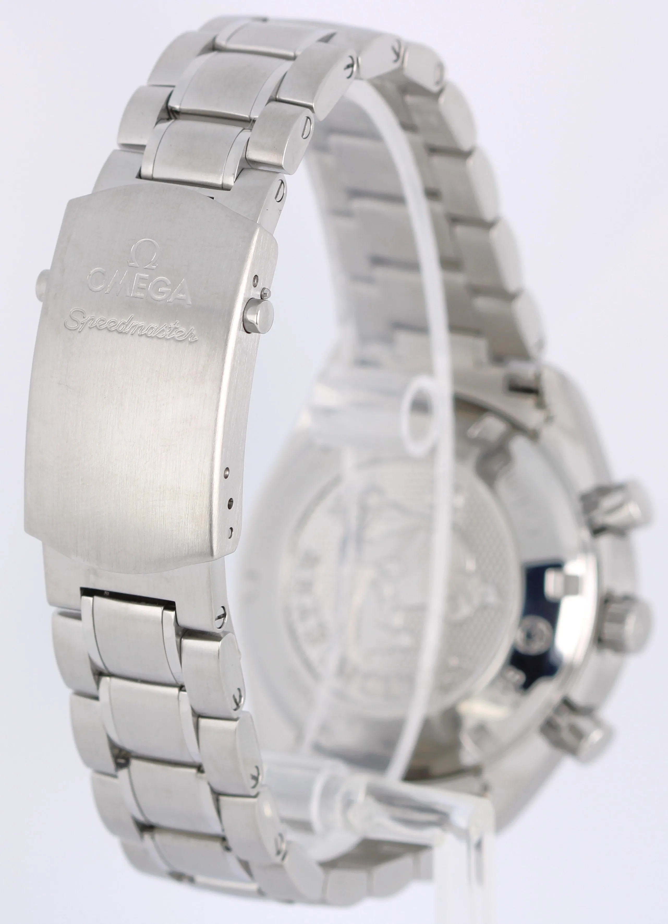Omega Speedmaster Racing PAPERS Steel Blue 40mm 326.30.40.50.03.001 Watch BOX