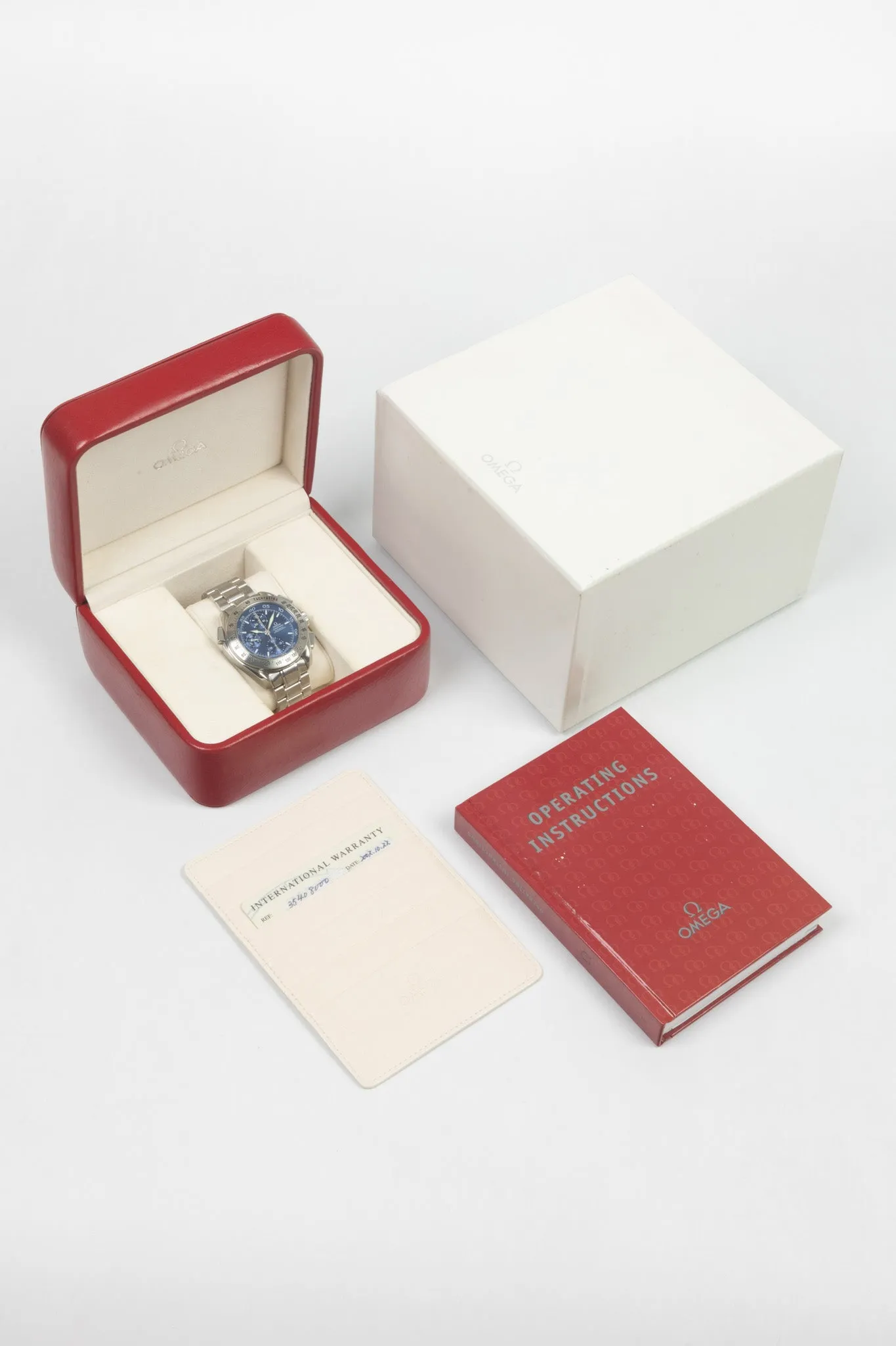 OMEGA Speedmaster Split-Seconds Chrono Blue Dial -  42.25mm