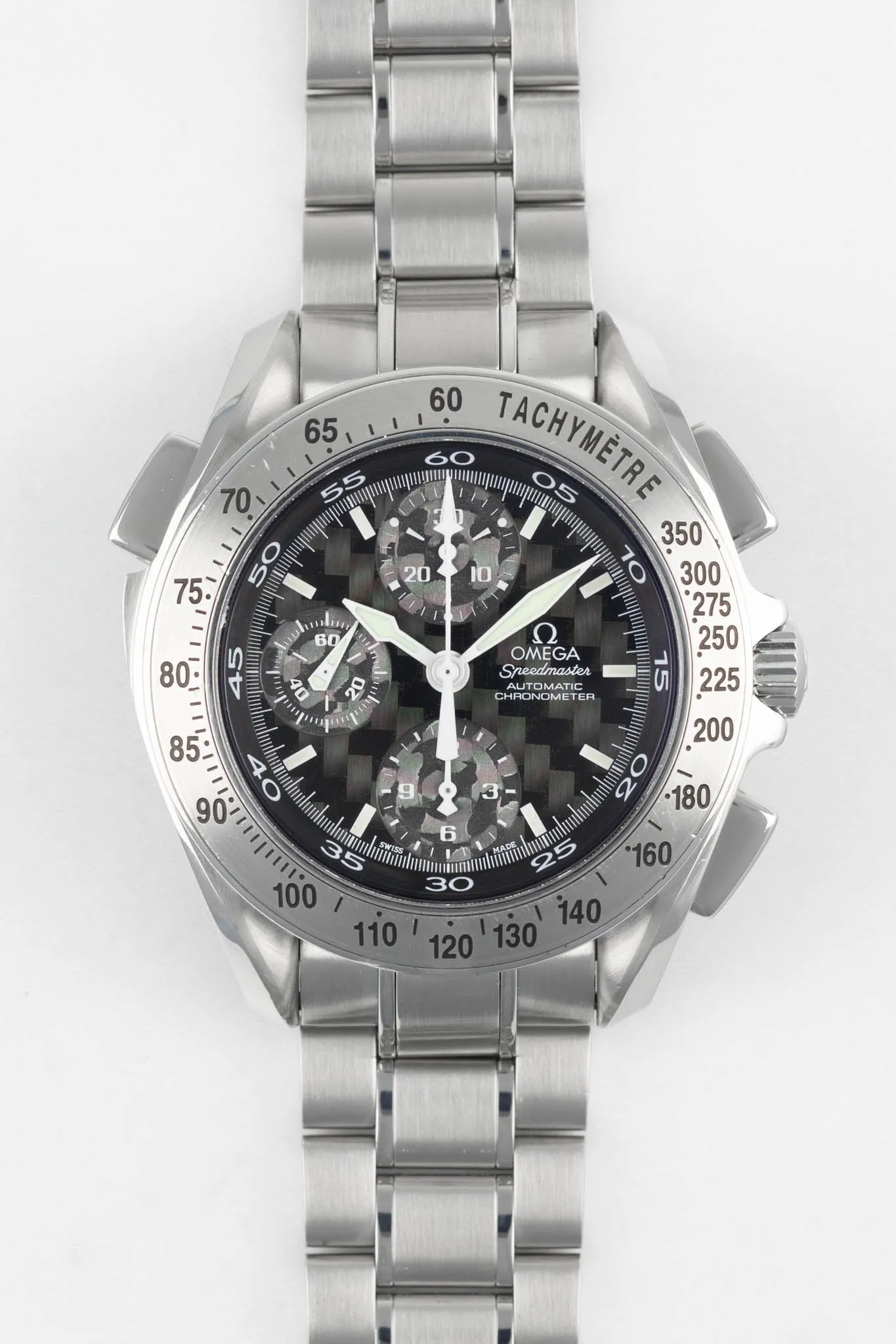 OMEGA Speedmaster Split-Seconds Chrono Carbon Dial -  42.25mm