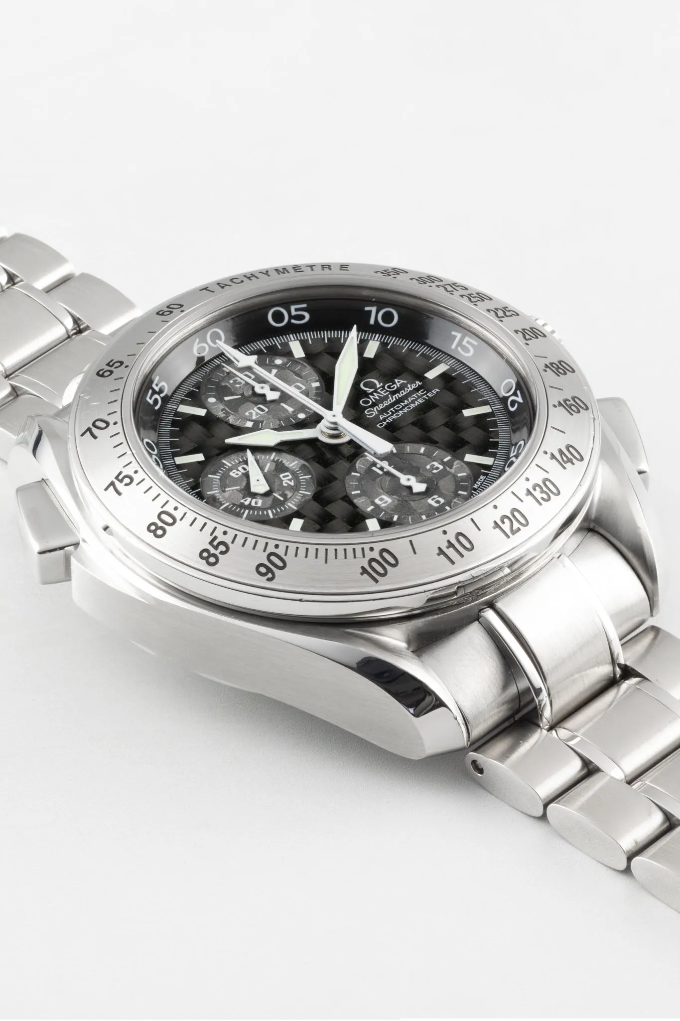 OMEGA Speedmaster Split-Seconds Chrono Carbon Dial -  42.25mm
