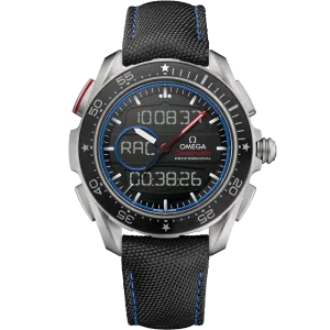 Omega Speedmaster X-33 Regatta 45 mm, titanium on coated nylon fabric strap