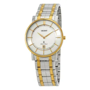 Orient Classic Two-tone Stainless Steel White Dial Automatic Unisex Watch - FGW01003W0