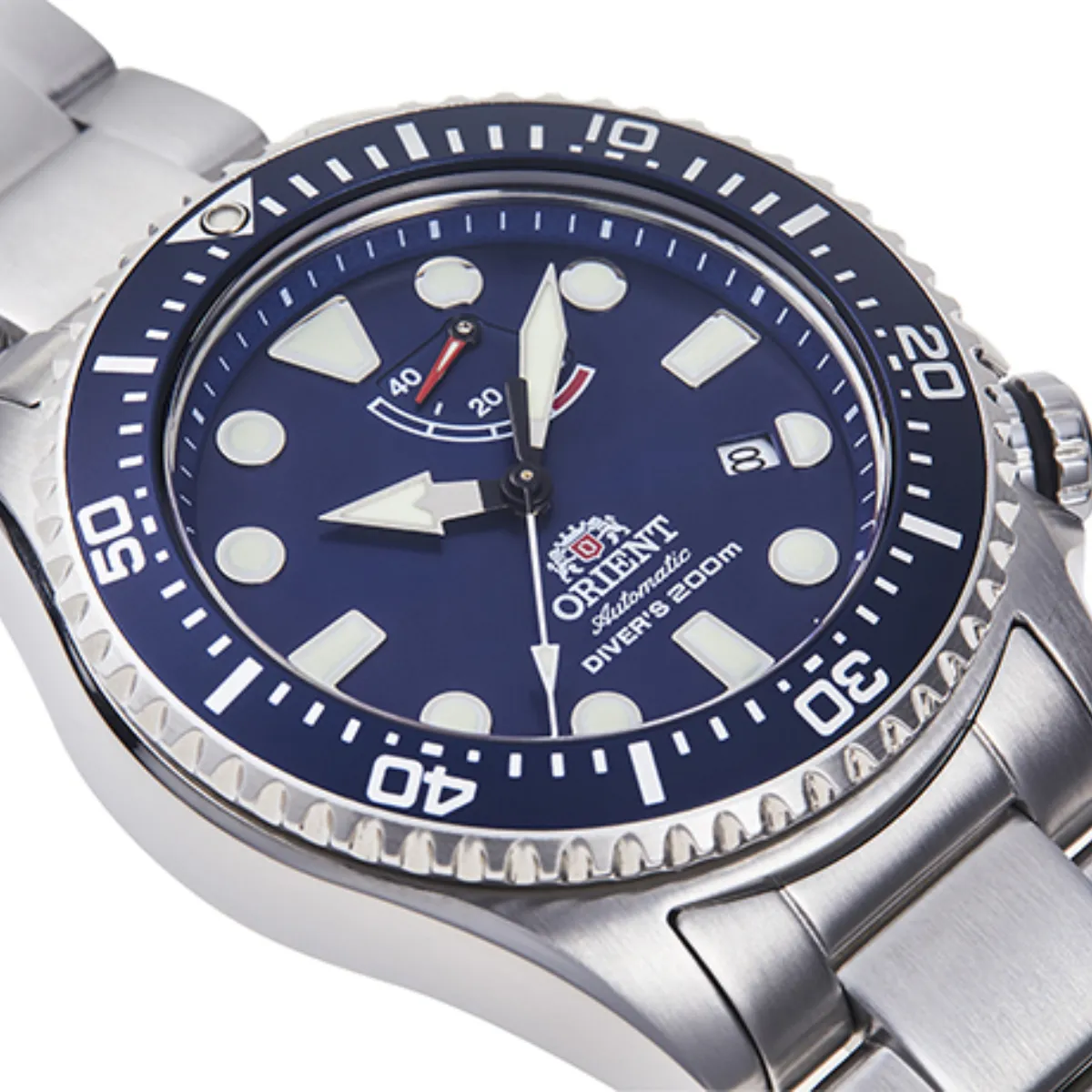 Orient Triton RA-EL0002L Automatic Blue Dial Sports Mens Diving Watch