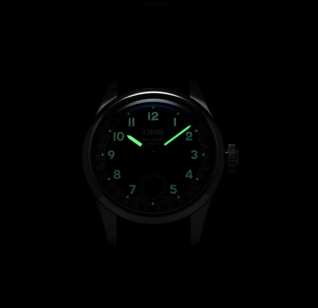 Oris Big Crown Pointer Date Calibre 403 Watch with Black Strap