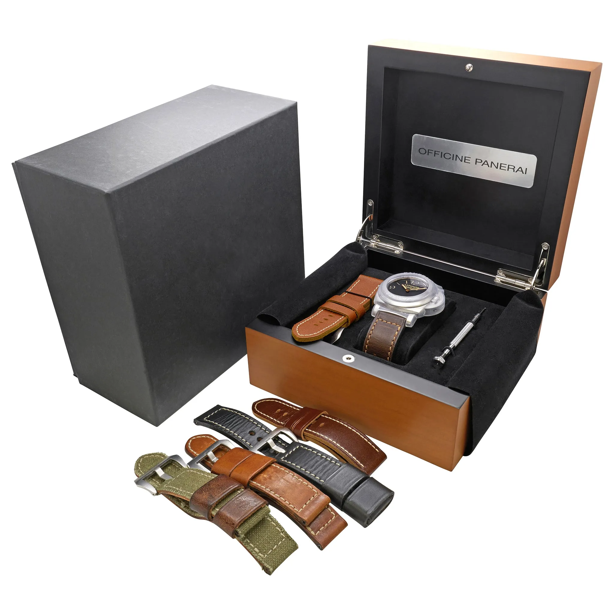 Panerai 1950 PAM00372 Black Dial Hand Wind Men's Watch