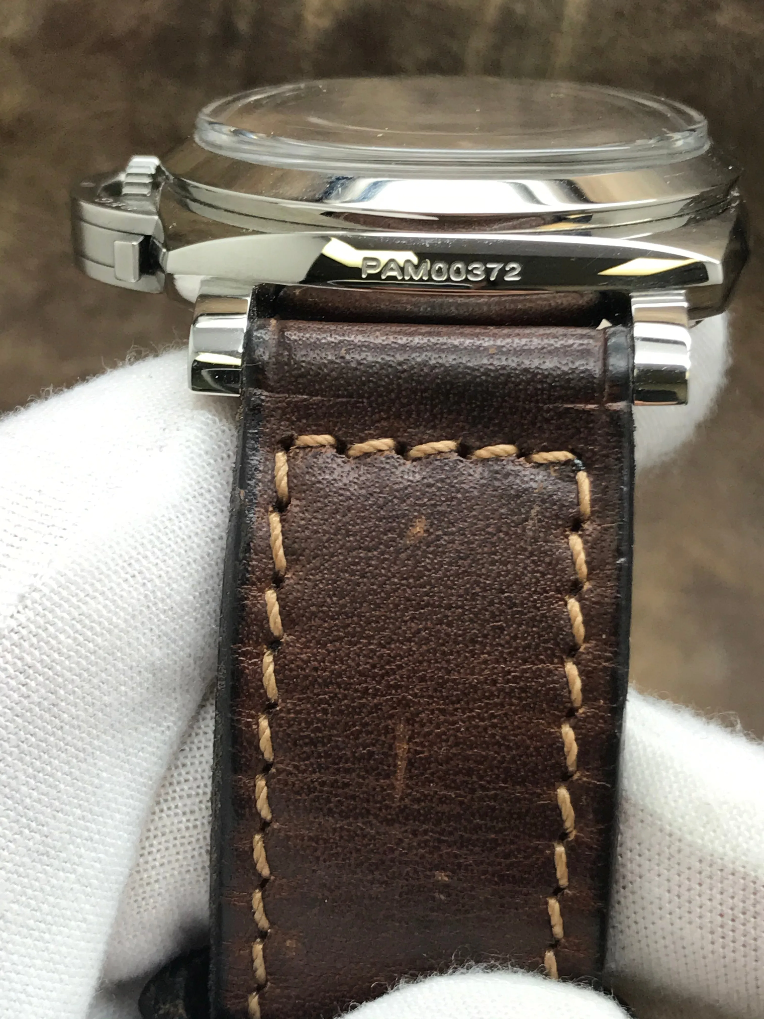 Panerai 1950 PAM00372 Black Dial Hand Wind Men's Watch