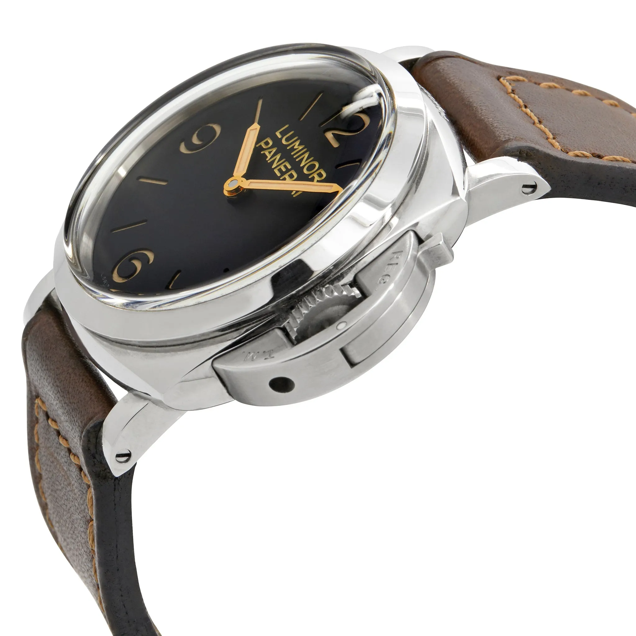 Panerai 1950 PAM00372 Black Dial Hand Wind Men's Watch