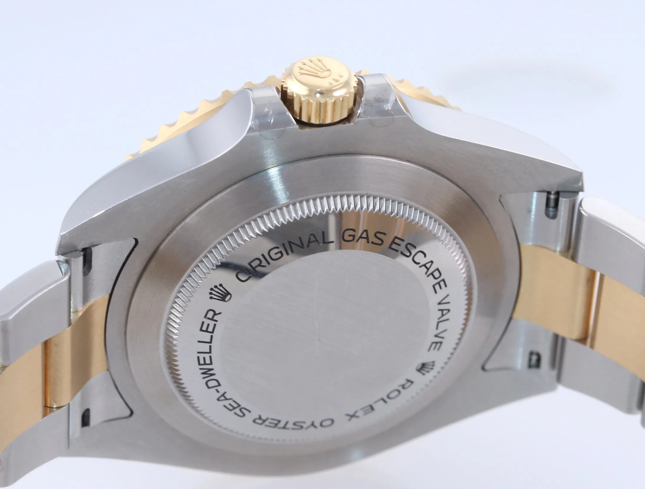 PAPERS 2019 Rolex Sea-Dweller 43mm Two-Tone 18k Yellow Gold Watch 126603 Box