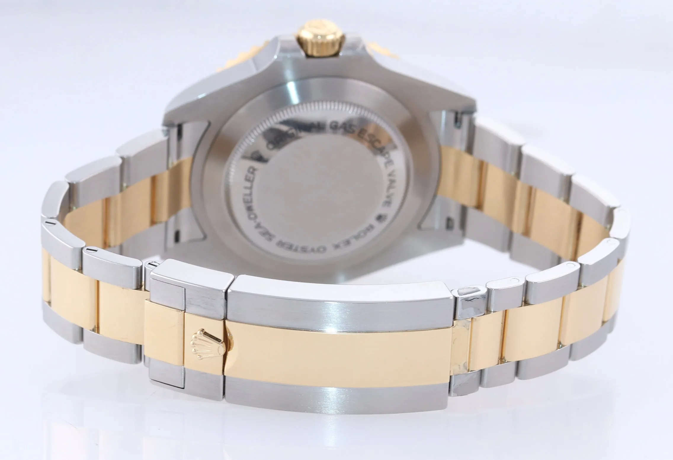 PAPERS 2019 Rolex Sea-Dweller 43mm Two-Tone 18k Yellow Gold Watch 126603 Box