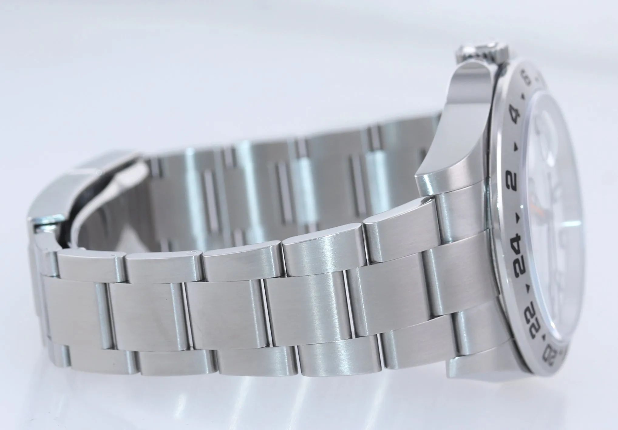 PAPERS Rolex Explorer II 42mm 216570 White Polar Steel GMT Date Watch Box