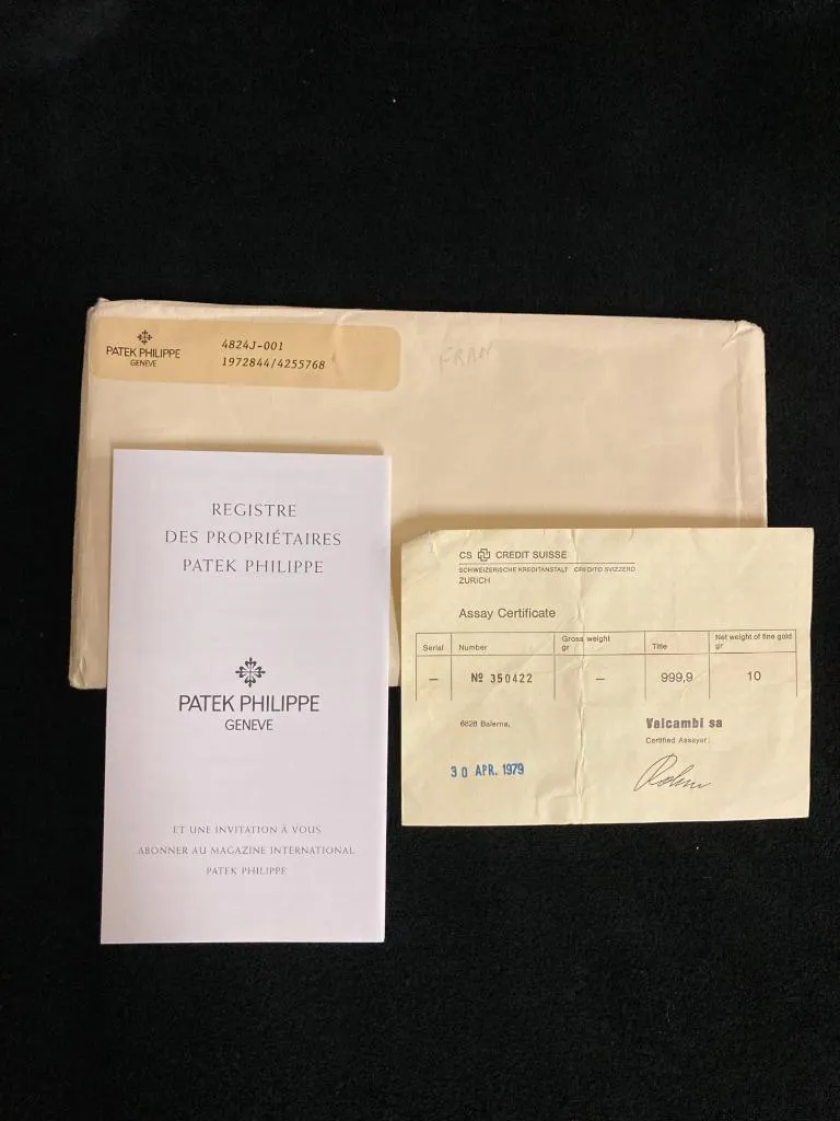 Patek Philippe Gondolo Ladies Ref. 4824J 18K Gold Watch - Papers & Boxes