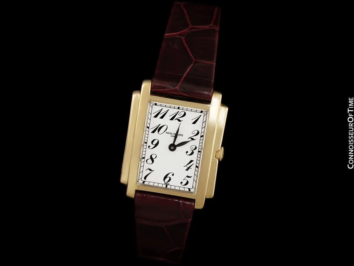 Patek Philippe Gondolo Ladies Ref. 4824J 18K Gold Watch - Papers & Boxes