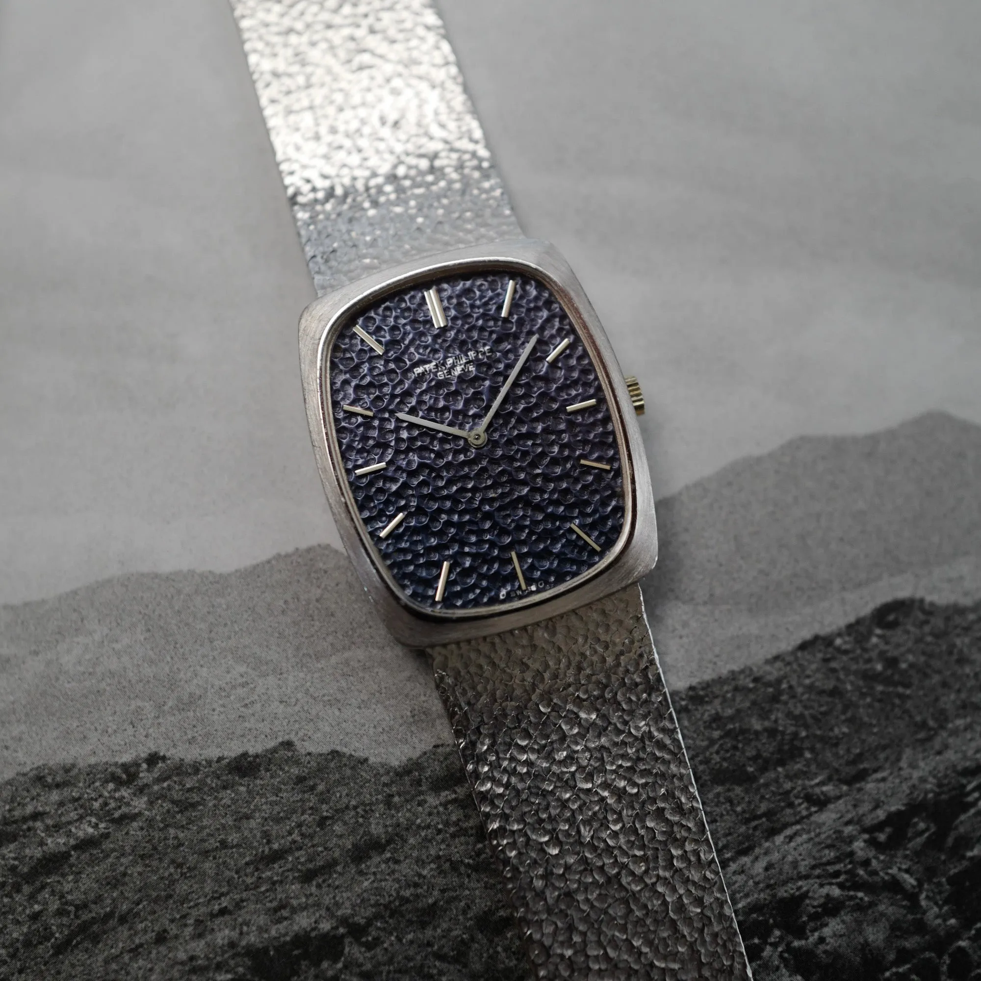Patek Philippe White Gold Gondolo Ref. 3567 with Original Papers