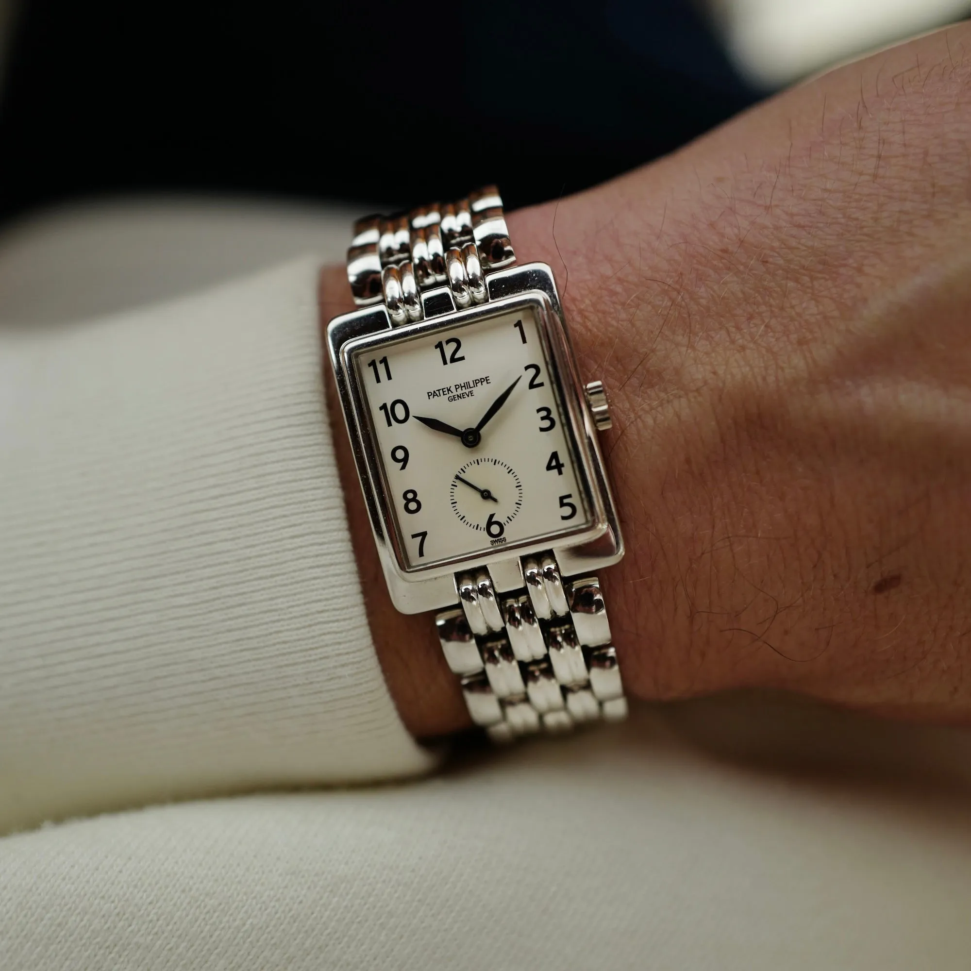 Patek Philippe White Gold Gondolo Ref. 5010
