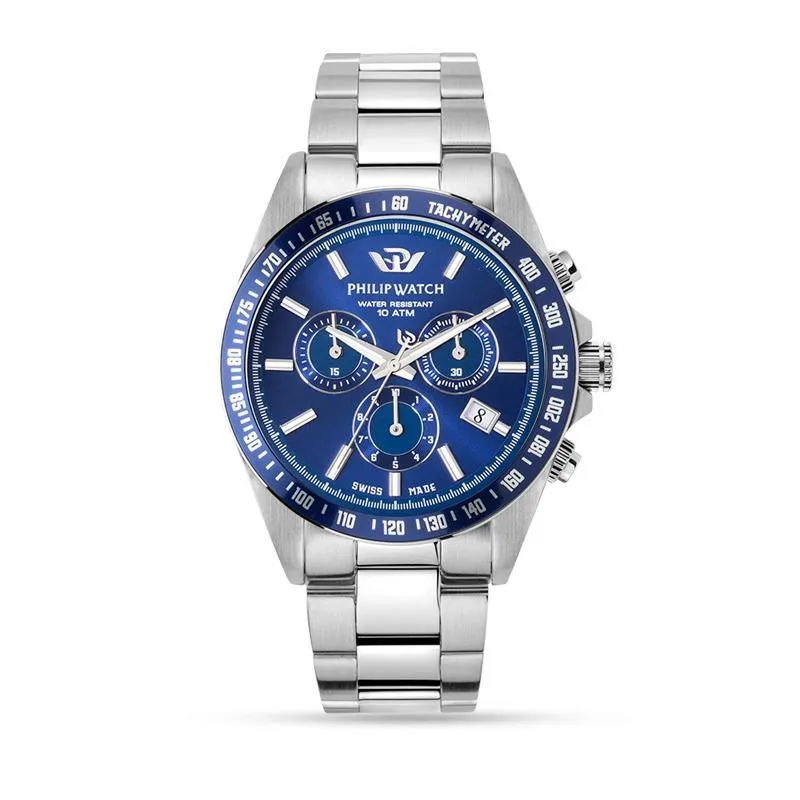 Philip Caribe Men’s Swiss 42mm Chronograph