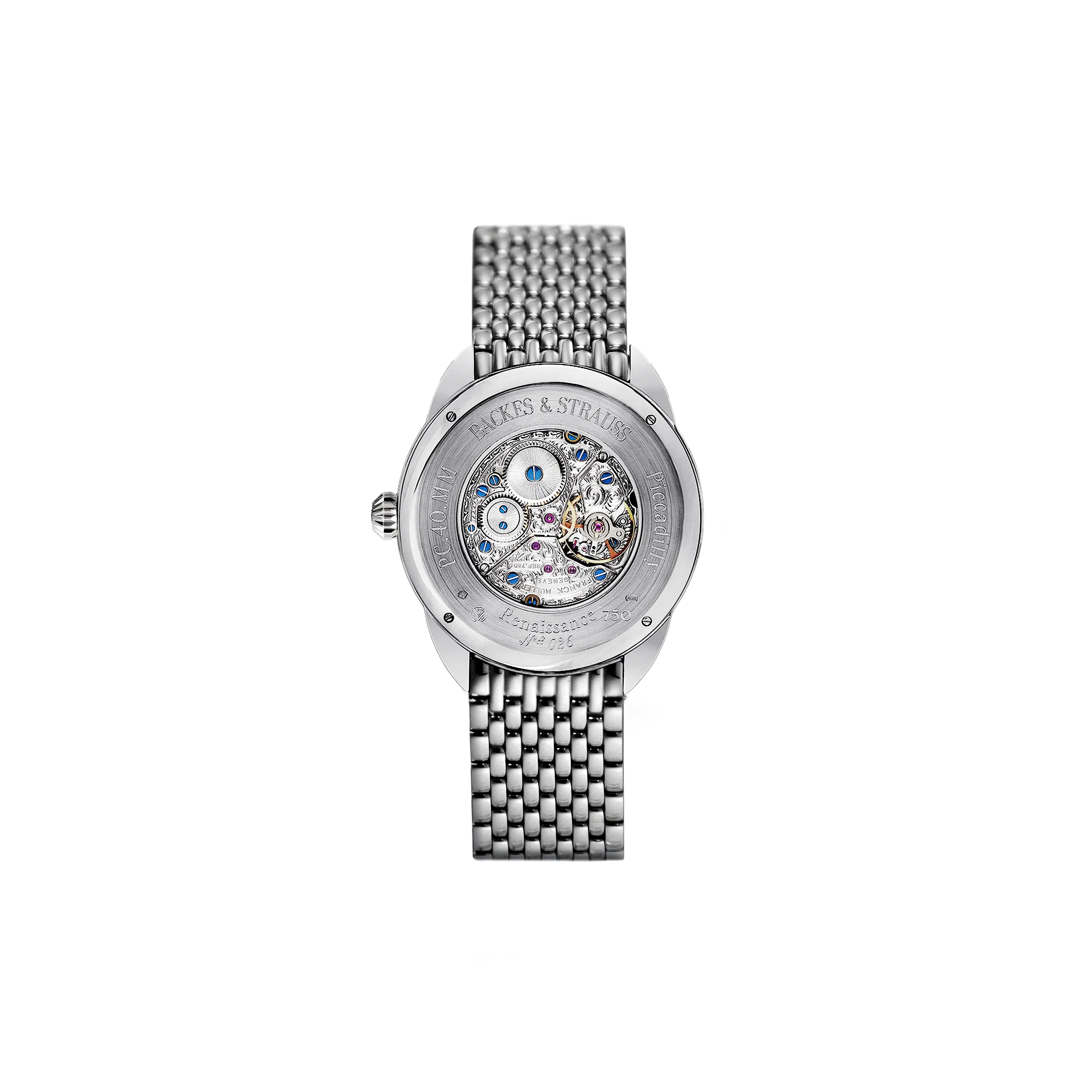 Piccadilly Renaissance Mayfair 33 Luxury Steel Diamond Watch