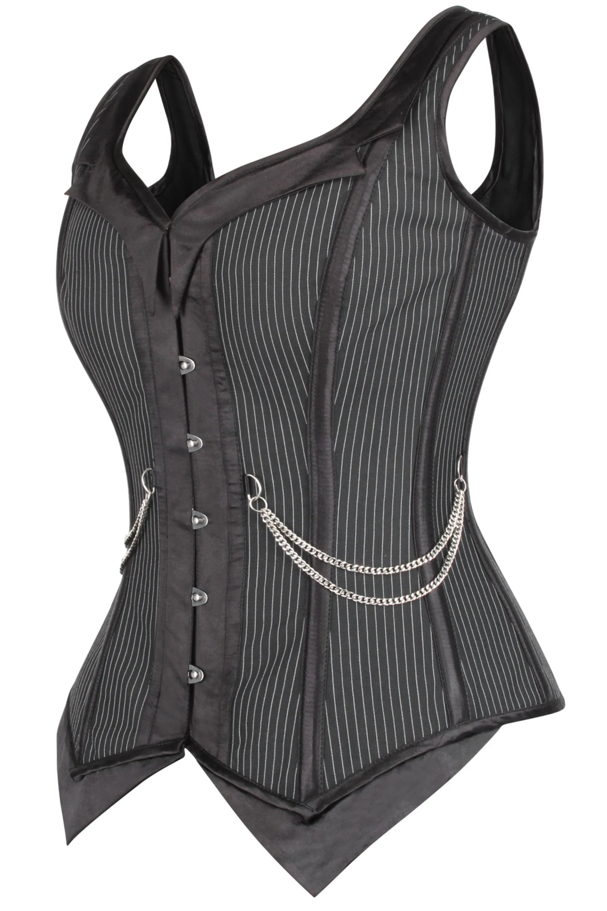 Pinstripe Waistcoat Corset