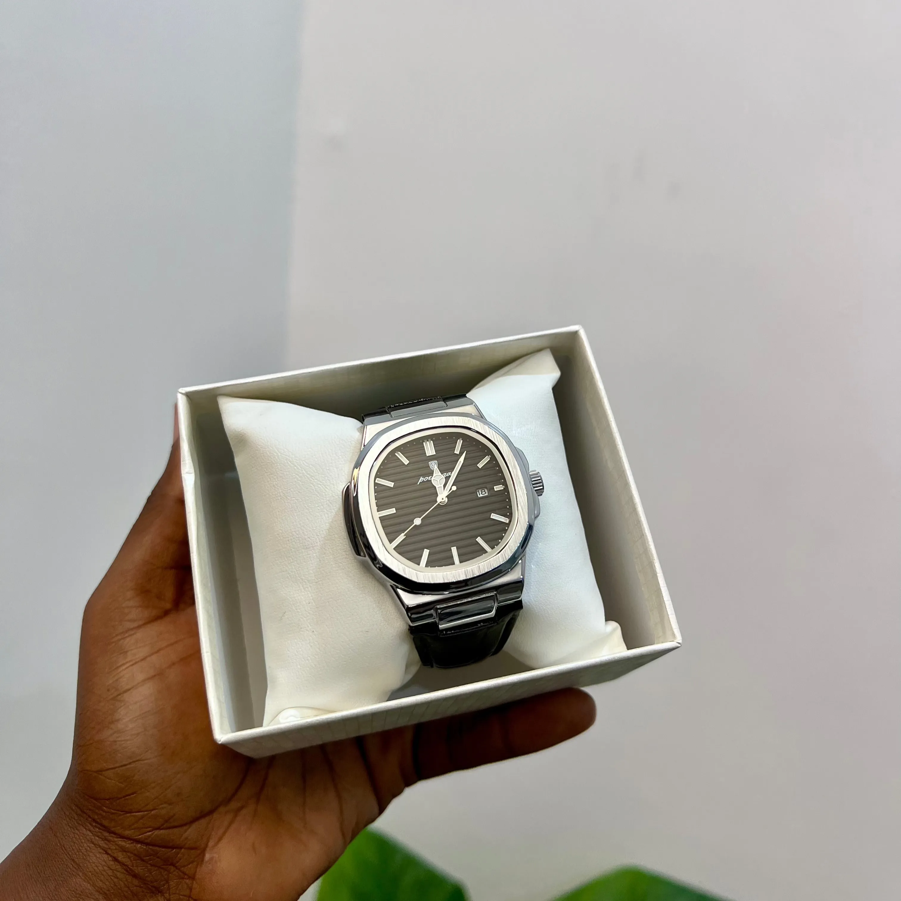 Poedagar Leather watch