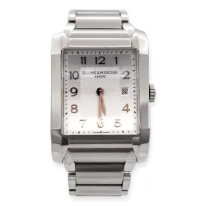 Pre-Owned Baume & Mercier Hampton Quartz Stainless Steel MOA10049 Ladies Watch