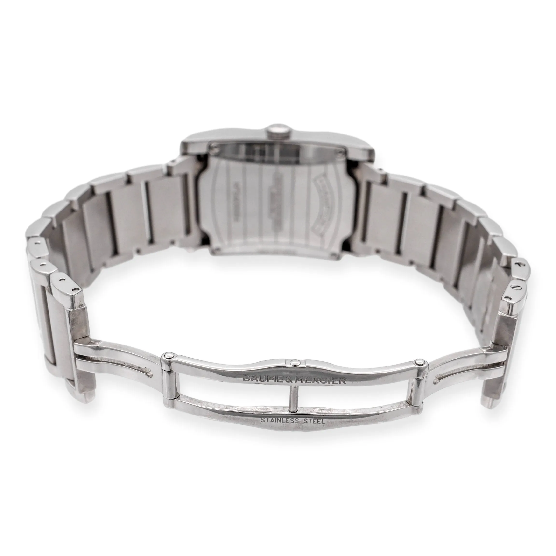 Pre-Owned Baume & Mercier Hampton Quartz Stainless Steel MOA10049 Ladies Watch