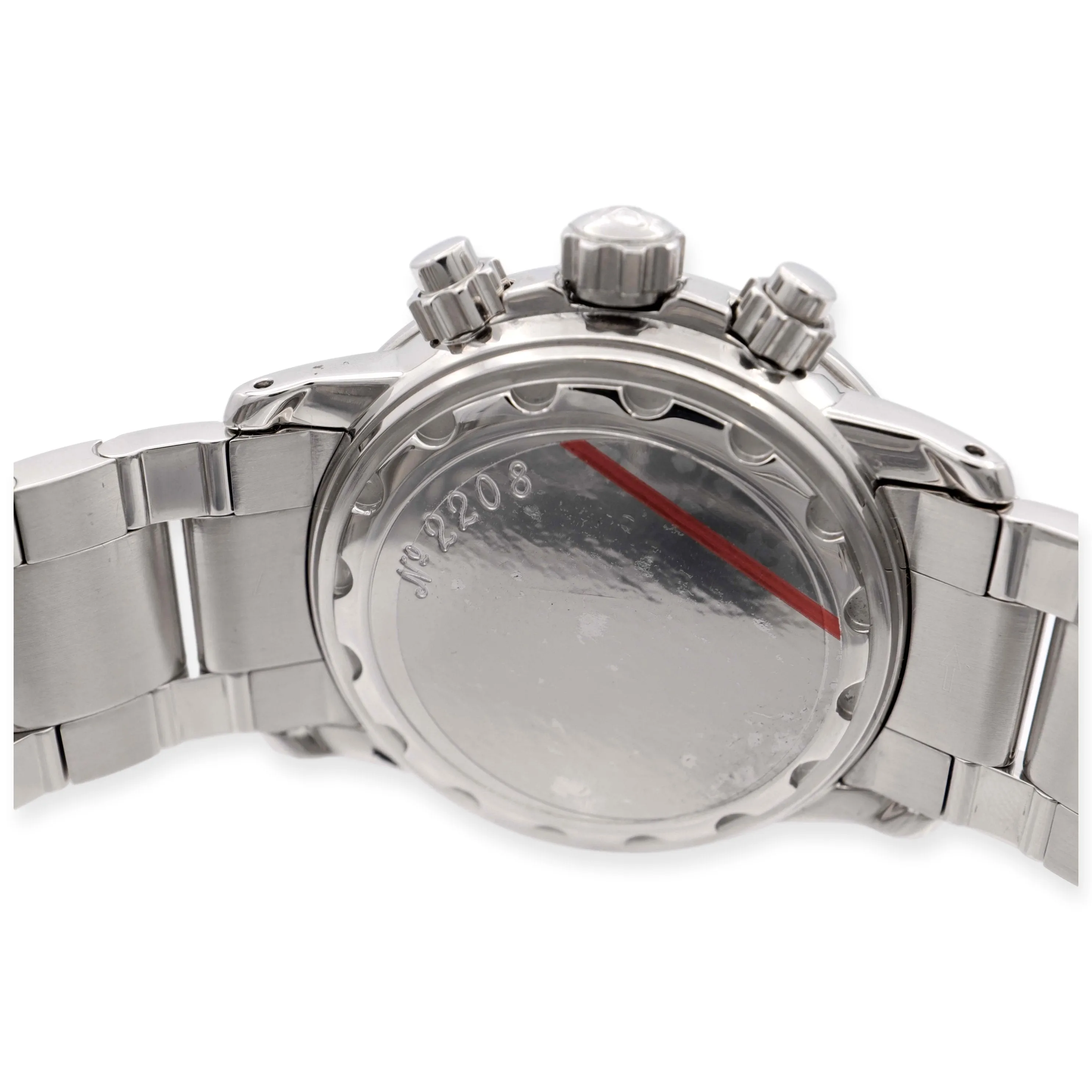Pre-Owned BLANCPAIN Leman Flyback Stainless Steel Chronograph 2185F Watch