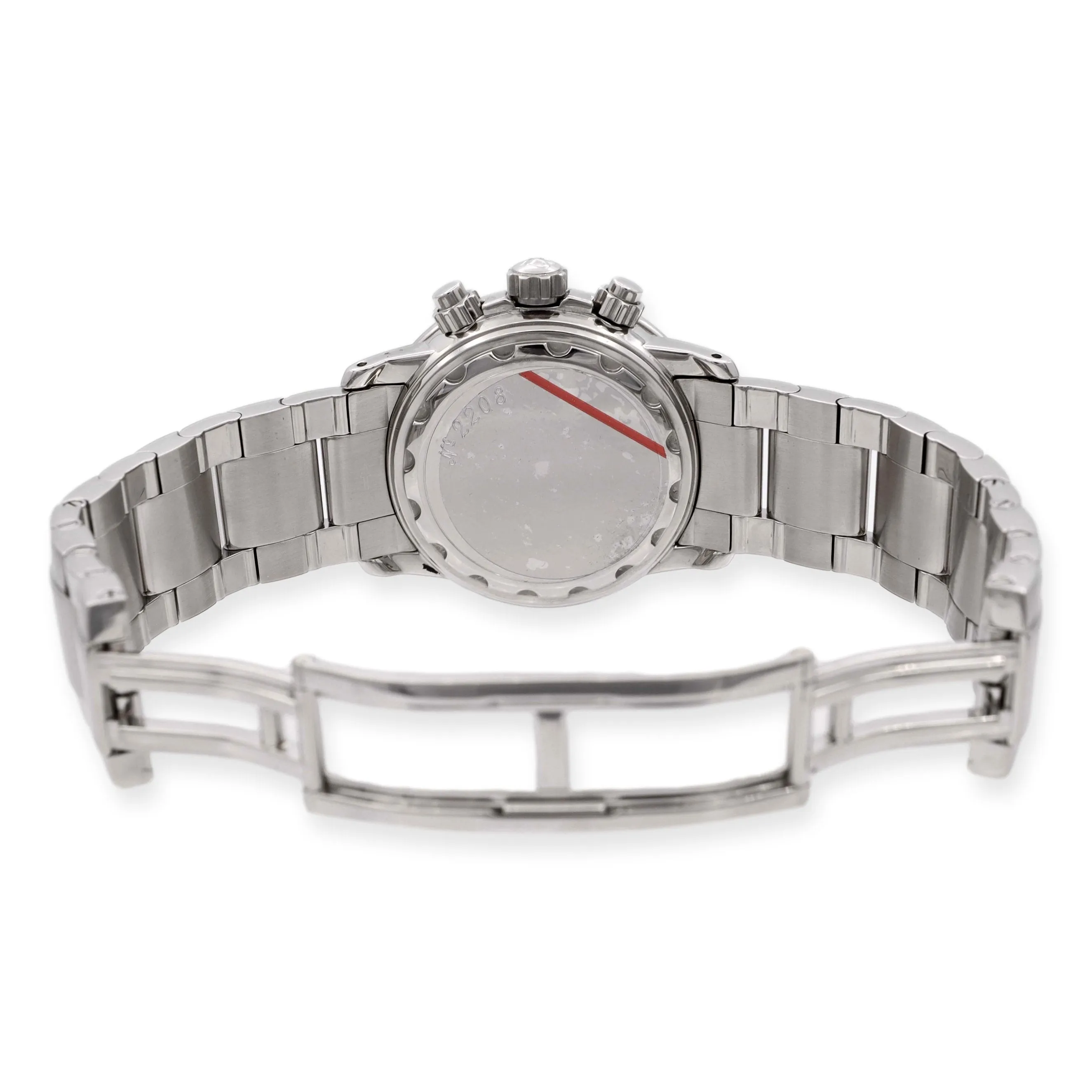 Pre-Owned BLANCPAIN Leman Flyback Stainless Steel Chronograph 2185F Watch