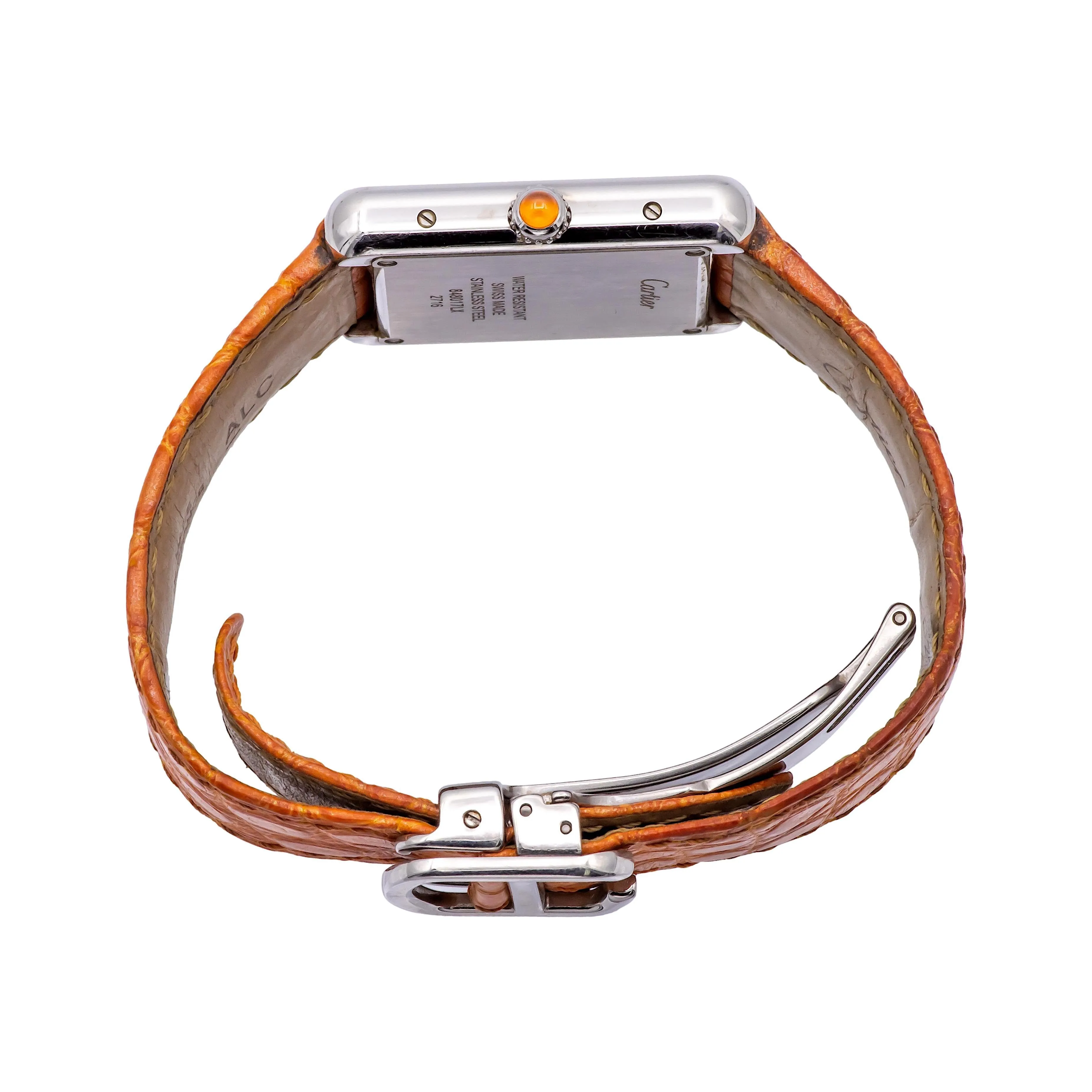 Pre-Owned CARTIER Orange Tank Solo Quartz Watch 2716