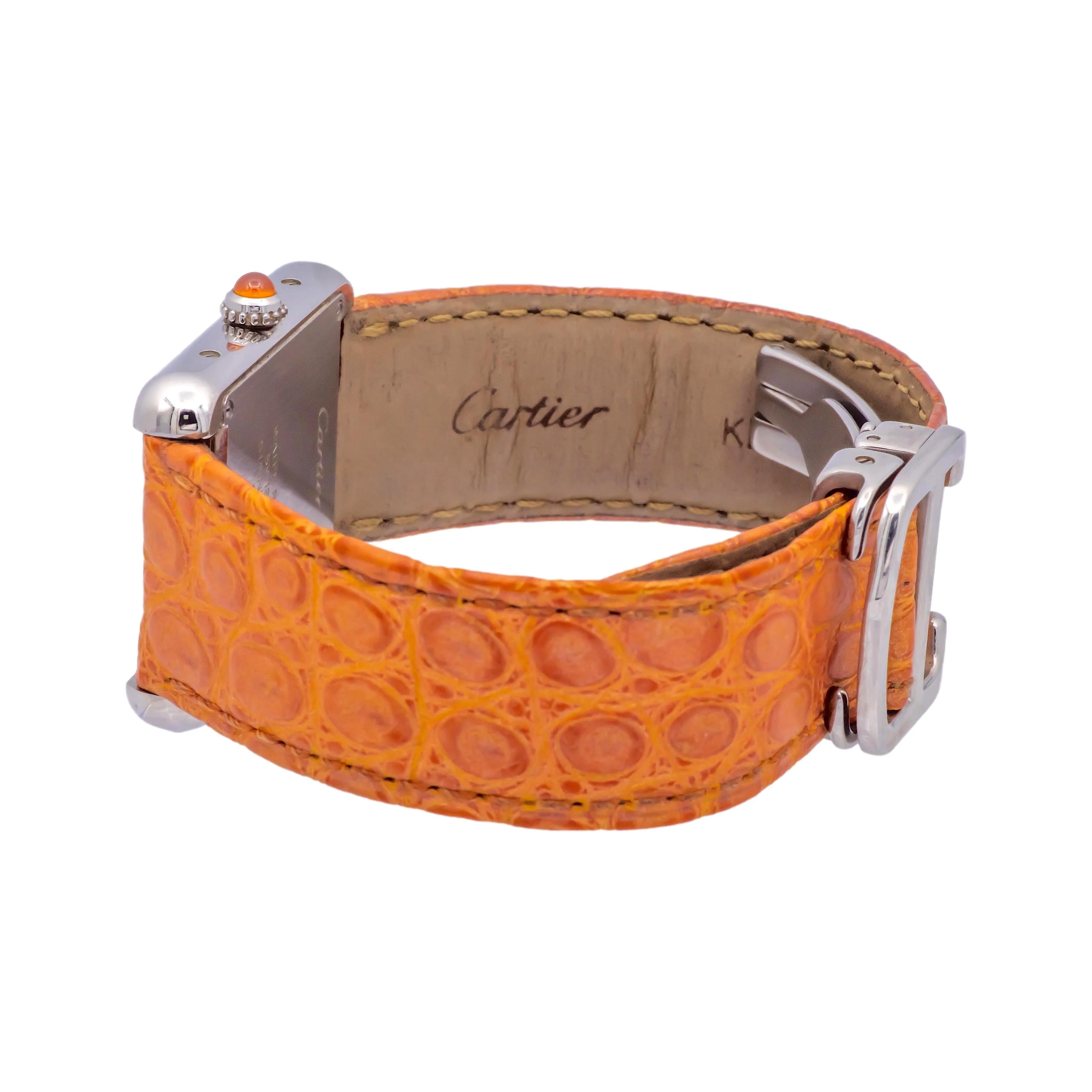 Pre-Owned CARTIER Orange Tank Solo Quartz Watch 2716