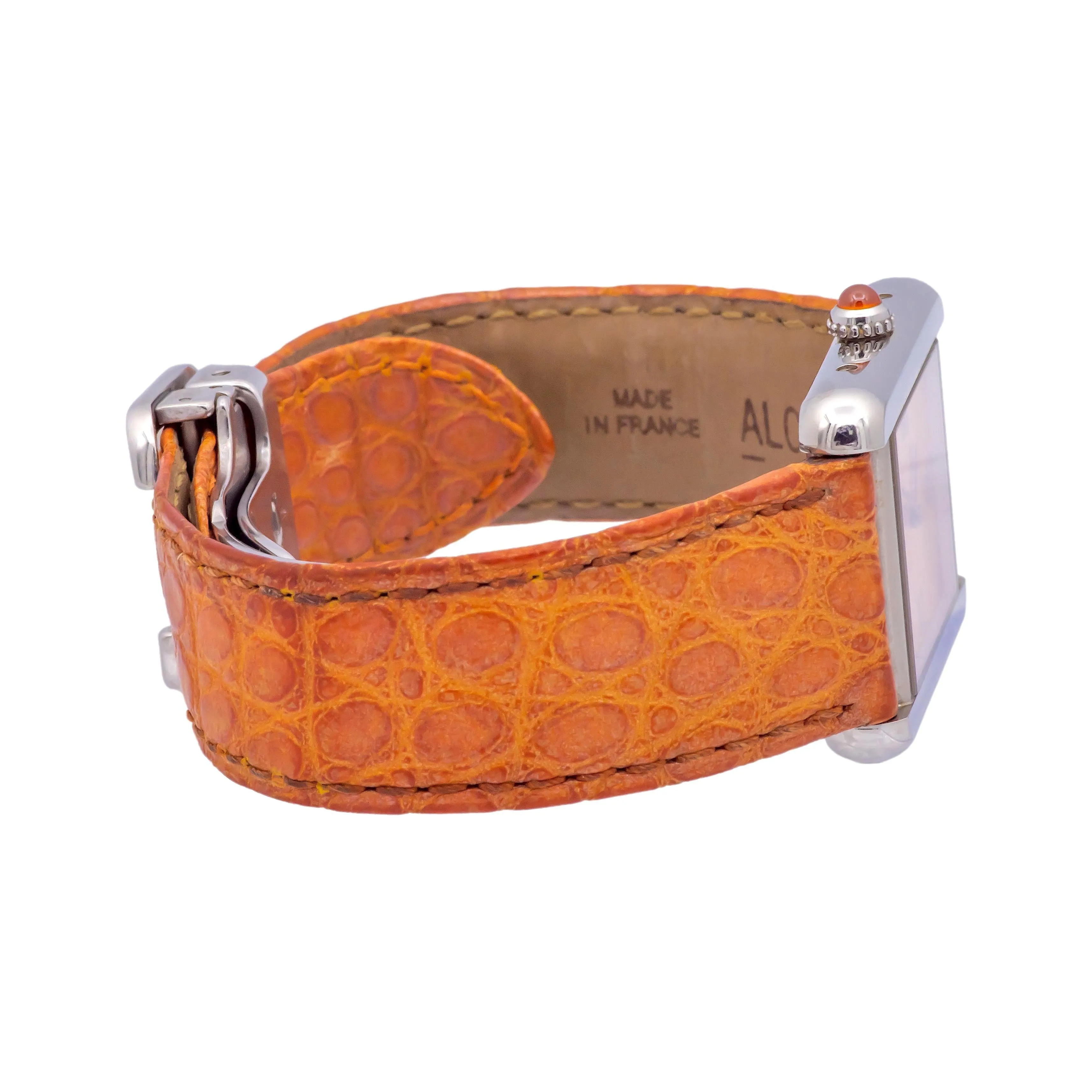 Pre-Owned CARTIER Orange Tank Solo Quartz Watch 2716
