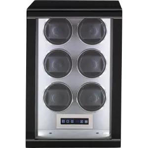 Rapport - Formula 6-Unit Watch Winder in Ebony | W556