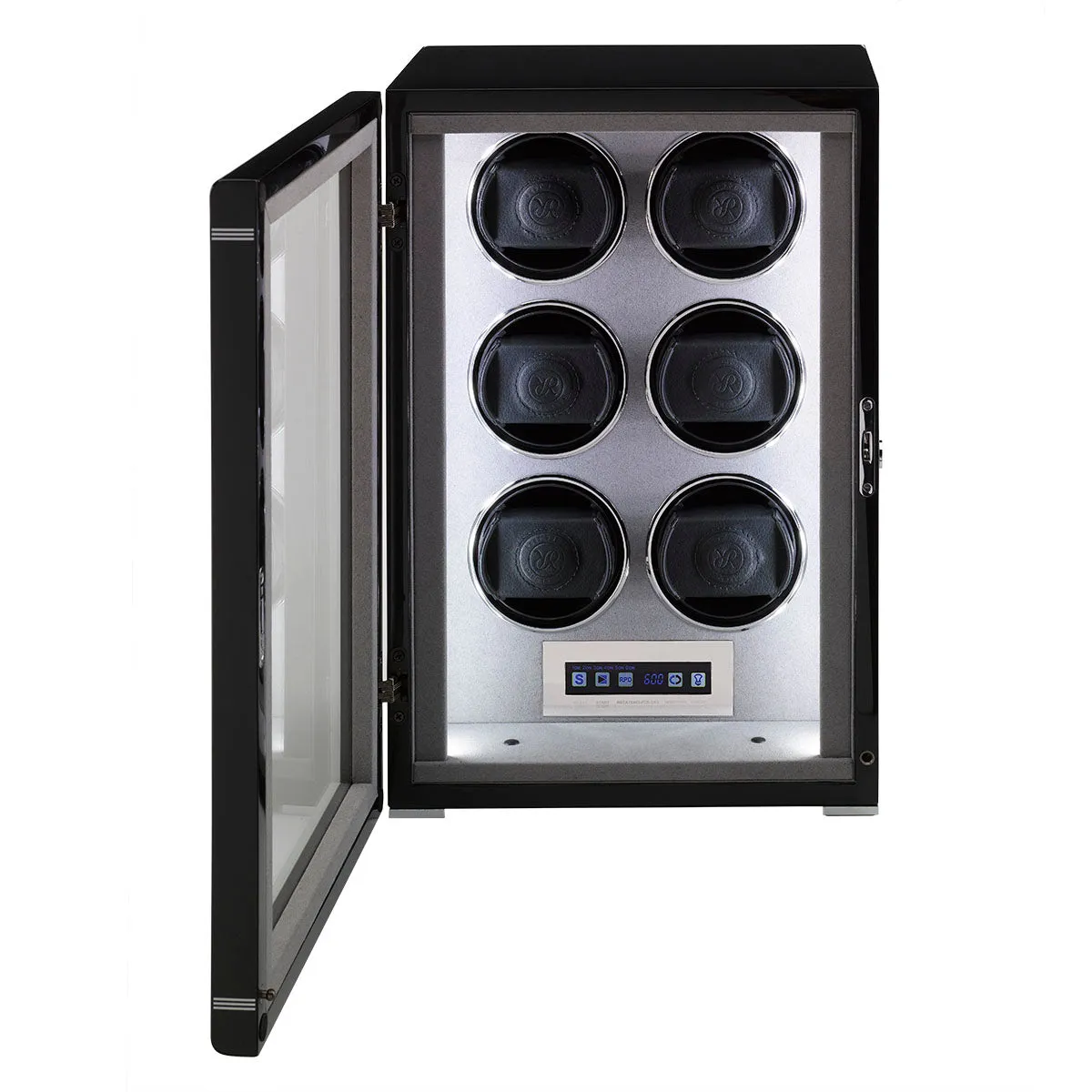 Rapport - Formula 6-Unit Watch Winder in Ebony | W556