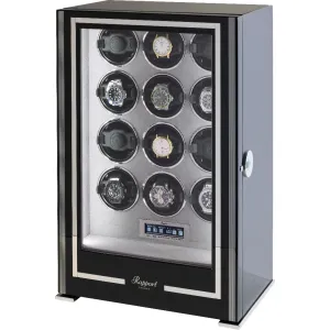 Rapport - Paramount 12-Unit Watch Winder in Ebony | W212